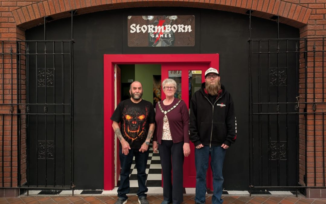 Mayor Visits St Govans to Celebrate New Shops Opening